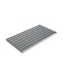 Ștergător de picioare încastrabil ACO Self Vario, cu ramă din aluminiu și grătar benzi textile si cauciucate, 1000x500x30mm