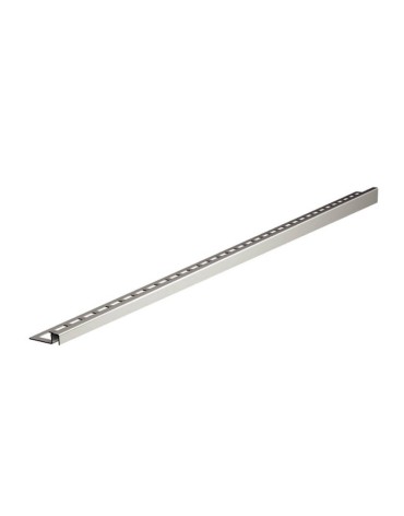 Profil din inox pentru compensare panta dus, ACO ShowerStep, stanga, lungime 1490mm, inaltime 15mm, finisaj mat