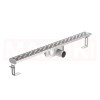Rigola de dus din inox ACO ShowerDrain C  fara flansa, gratar Slot, lungime 785mm, h=92mm