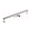 Rigola de dus din inox ACO ShowerDrain C  fara flansa, gratar Massive, lungime 585mm, h=69mm