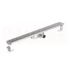 Rigola de dus din inox ACO ShowerDrain C  fara flansa, gratar Square, lungime 685mm, h=69mm