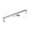 Rigola de dus din inox ACO ShowerDrain C  fara flansa, gratar Wave, lungime 985mm, h=69mm