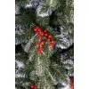 Brad artificial Praga 200 cm QC269, 580 Ramuri 2D + 3D PE, Circumferinta Bazei 283 cm