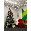Rêve de Noël · închiriere brad tematic roșu și verde