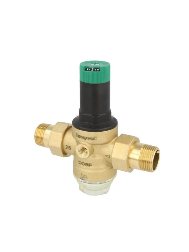 Reductor de presiune Honeywell cu filtru fin încorporat D06F – 1 ½” A, DN40