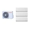 Aparat de aer conditionat multisplit TOSHIBA cu trei unitati interne EDGE 9000 BTU, WiFi integrat, garantie 60 luni, functionare pe incalzire pana la -20°C