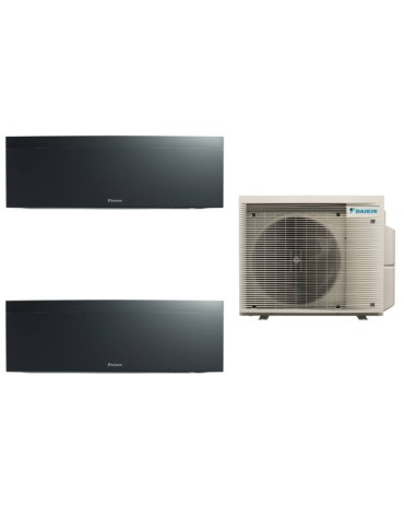 Aparat de aer condiționat multisplit Daikin EMURA cu două unități interne 7000 BTU Black- garanție 60 luni