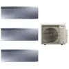 Aparat de aer condiționat multisplit Daikin EMURA cu două unități interne 9000 și una de 12000 BTU Silver - garanție 60 luni