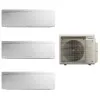 Aparat de aer condiționat multisplit Daikin EMURA cu două unități interne 7000 și una de 12000 BTU White - garanție 60 luni