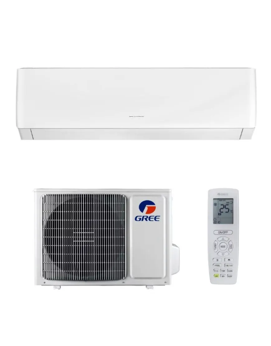 Aparat de aer conditionat Gree Pulsar 9000 BTU GWH09AGAXB-K6DNA1B, Wi-fi, generator ioni Cold Plasma, dezghetare inteligenta, kit instalare-inclus