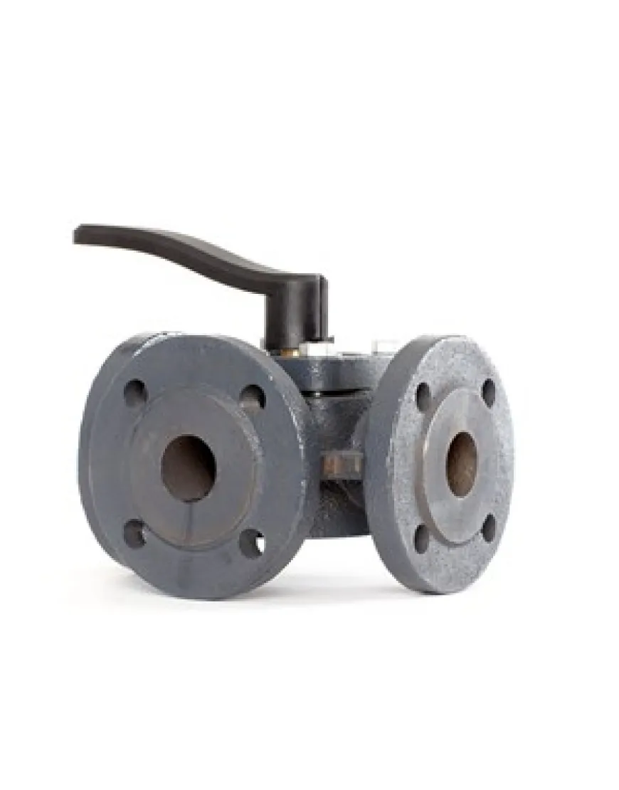 Vană Danfoss PN6 HFE 3 65/90 rotativă 3 căi flanșe