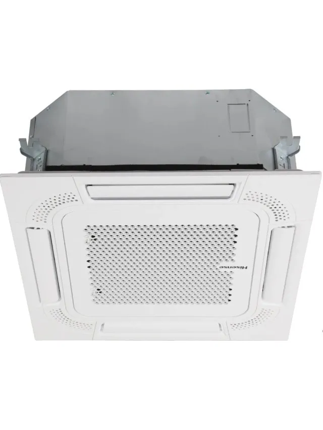 Aparat de aer conditionat caseta de tavan 12000 BTU HISENSE ACT35UR4RCC8+AUW35U4RS8, Inverter, R32, SEER 7.00, SCOP 4.60, clasa A++, pompa de condens integrata-GARANTIE 48 LUNI