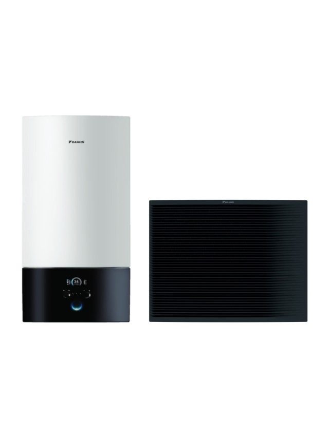 Pompă de căldură Daikin 14kW Altherma 3 H HT W ETBH16E6V-EPRA14DV pentru încălzire, cu încălzitor de rezervă de 6kW, garanție 84 luni