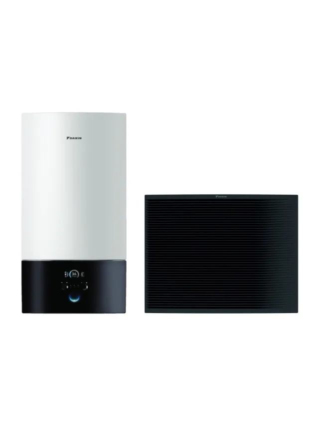Pompa de caldura Daikin 14kW Altherma 3 H HT W ETBH16E6V7-EPRA14DV pentru incalzire, cu incalzitor de rezerva de 6kW, garantie 60 luni
