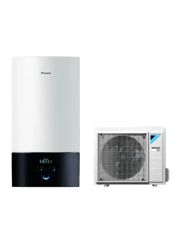 Pompa de caldura pentru incalzire Daikin Altherma 3 R W 4kW EHBH04E6V-ERGA04EV cu incalzitor de rezerva de 6kW, garantie 60 luni