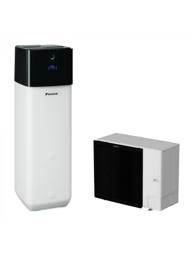 Pompa de caldura pentru incalzire si apa calda menajera, Daikin Altherma 3 R ECH2O 14kW rezervor 470L EBSH16P50D-ERLA14DV, garantie 60 luni