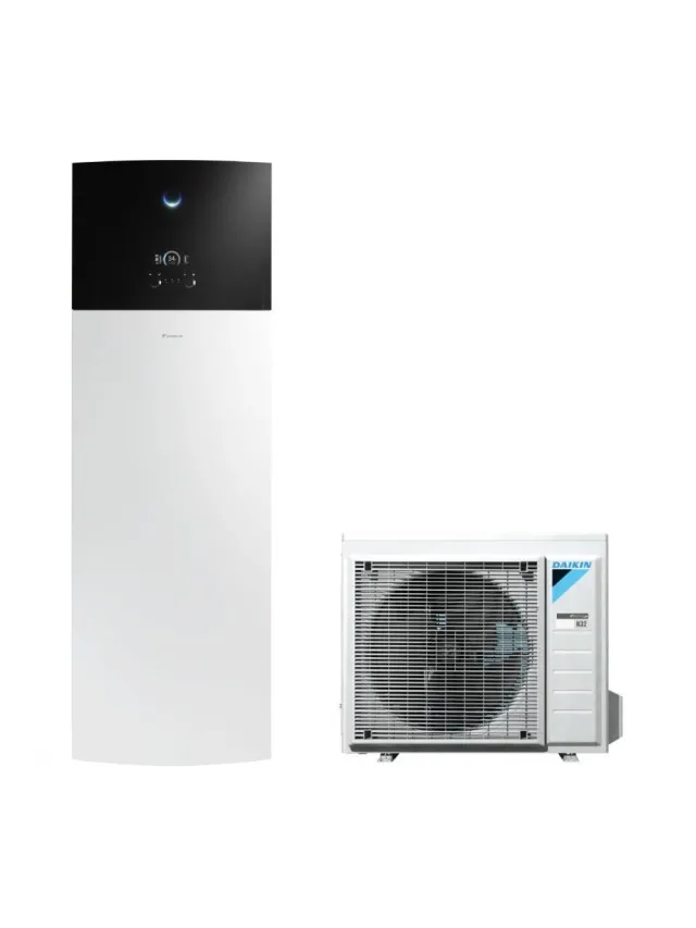 Pompa de caldura pentru incalzire si apa calda menajera Daikin Altherma 3 R F 4kW EHVH04S18E6V-ERGA04EV cu rezervor de 180L, garantie 60 luni