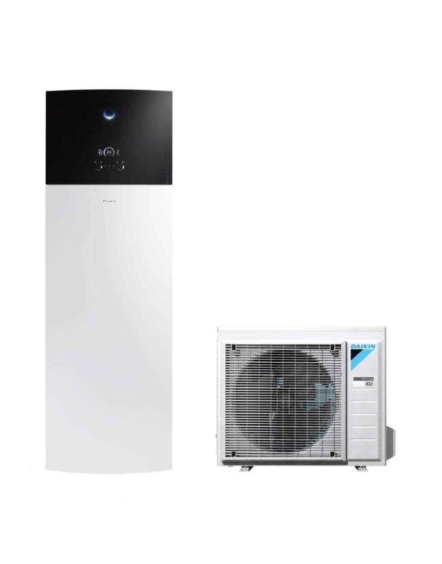 Pompă de căldură pentru încălzire, răcire și apă caldă menajeră, Daikin Altherma 3 R F 4kW EHVX04S23E6V-ERGA04EV  cu rezervor de 230L Pompă de căldură pentru încălzire, răcire și apă caldă menajeră, Daikin Altherma 3 R F 4kW EHVX04S23E6V-ERGA04EV  cu rezervor de 230L