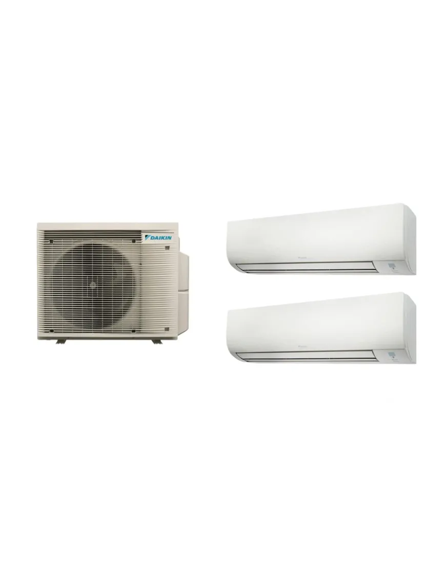 Aparat de aer conditionat multisplit Daikin Comfora cu doua unitati interne 7000 si 9000 BTU