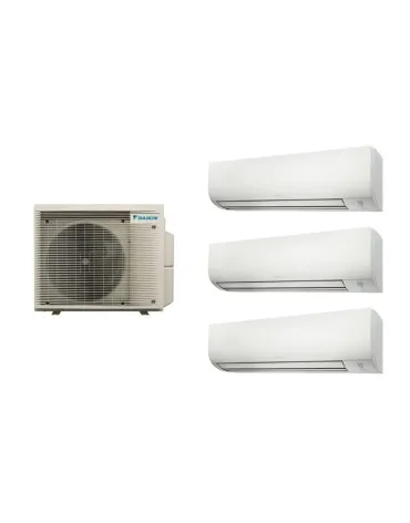 Aparat de aer condiționat multisplit Daikin Comfora cu doua unități interne 9000 și una de 12000 BTU