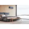 Aparat de aer conditionat Toshiba Haori 15000 BTU RAS-16J2AVSG-E1 RAS-B16N4KVRG-E fata textila Bluish Gray, garantie 60 luni