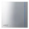 Ventilator de extractie pentru baie Soler & Palau Silent 100 CZ Silver Design 3C, DN 100 mm, putere 8W, protectie IP45, debit 95 m³/h