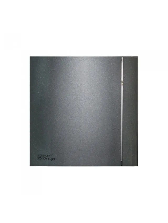 Ventilator de extracție pentru baie Soler & Palau Silent 100 CZ Grey Design 4C