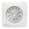 Ventilator de extractie pentru baie Soler & Palau Silent 100 CRIZ, DN 100 mm, senzor de miscare si timer, putere 8W, protectie IP45, debit 95 m³/h