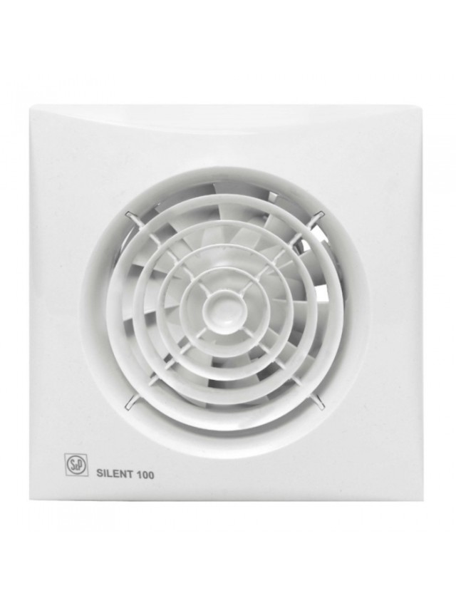 Ventilator de extracție pentru baie Soler & Palau Silent 100 CRIZ