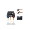 Testo 550i Set Smart - Manifold digital controlat prin aplicație cu sonde de temperatură fără fir (NTC)