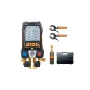 Testo 570s Set Vacuum - Manifold digital inteligent cu sonde wireless de vacuum și de temperatură tip clește