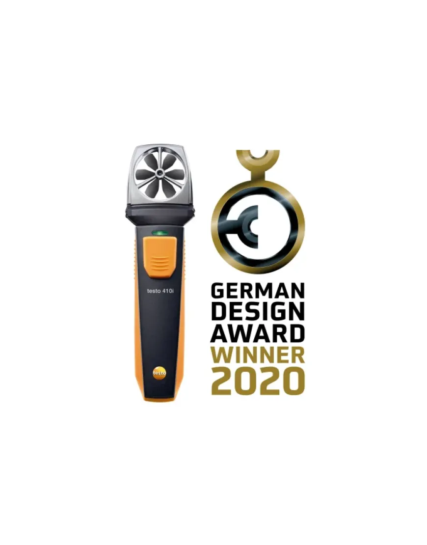 Testo 410i - Anemometru cu elice cu Bluetooth și aplicație pentru mobil