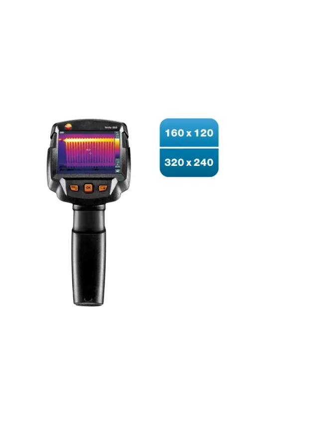 Testo 865s - Cameră de termoviziune  