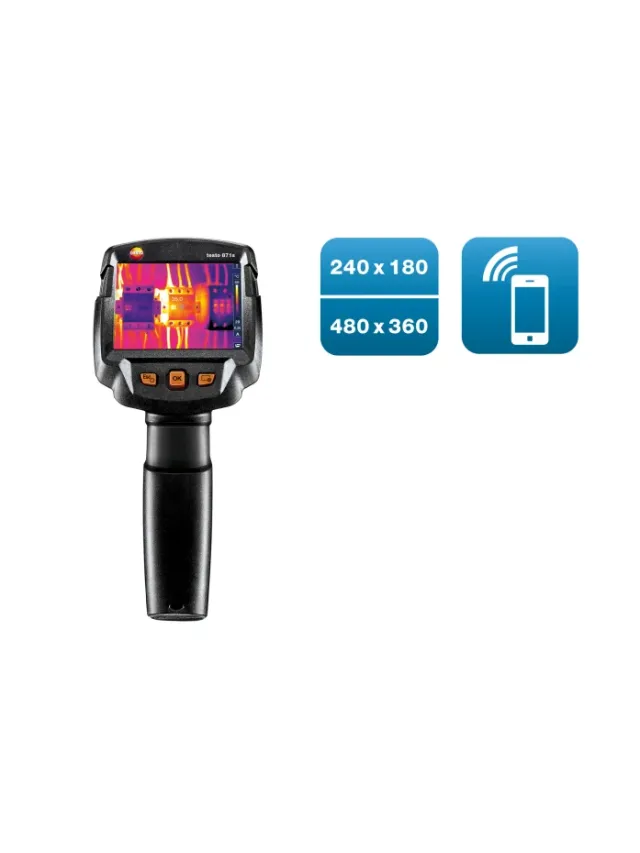 Testo 871s - Cameră de termoviziune cu aplicatie pentru mobil