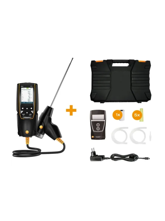 Testo 310 II - Analizor de gaze de ardere cu imprimantă
