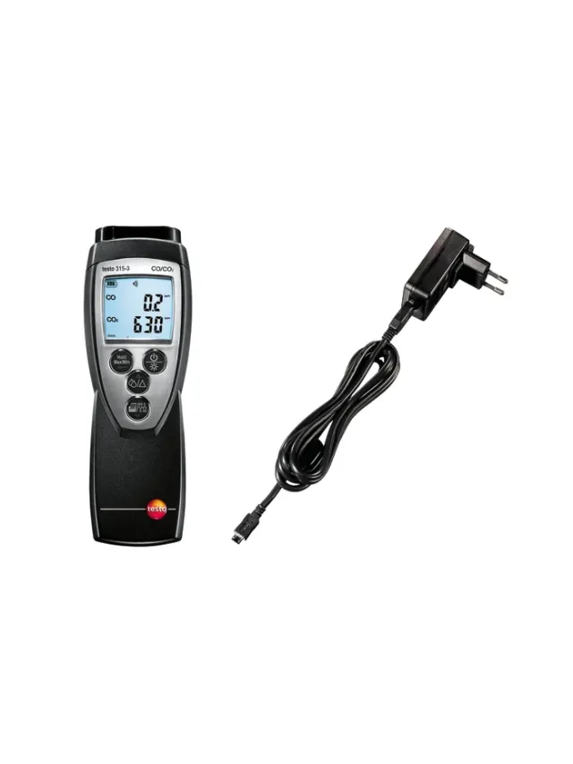 Testo 315-3 - instrument pentru măsurarea concentrației de CO/CO2