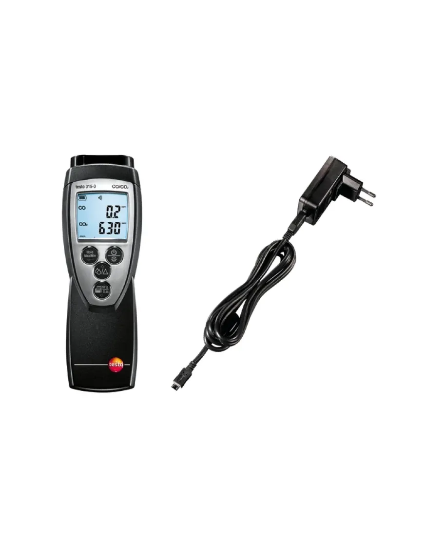 Testo 315-3 - instrument pentru măsurarea concentrației de CO/CO2