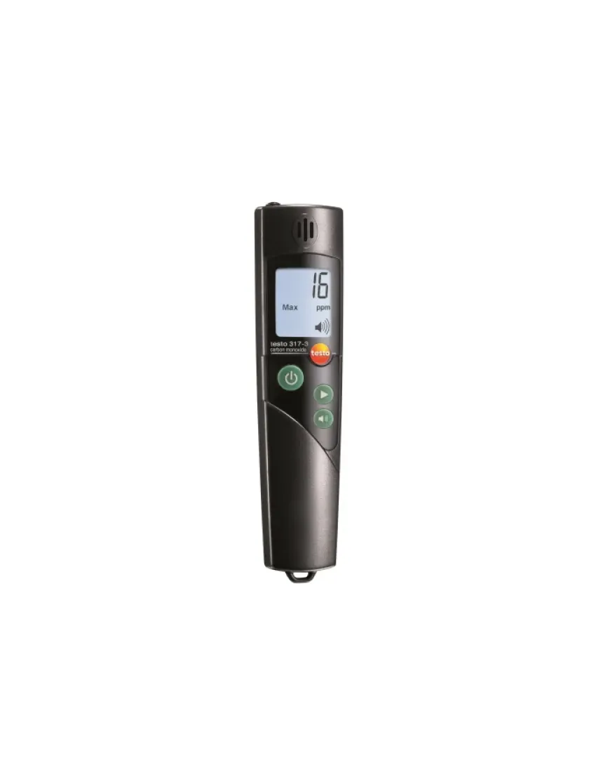 Testo 317-3 - Instrument pentru măsurarea CO cu afişaj şi alarmă
