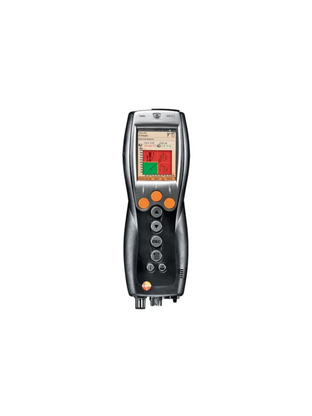 Testo 330-2 LL - Analizor de gaze de ardere cu senzori longlife si accesorii