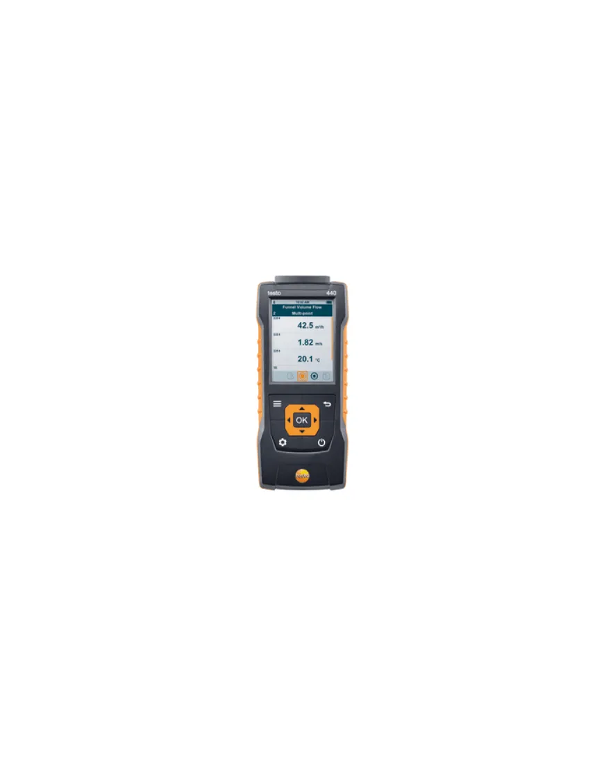Testo 440 - Instrument pentru măsurarea vitezei aerului și calitatea aerului ambiental