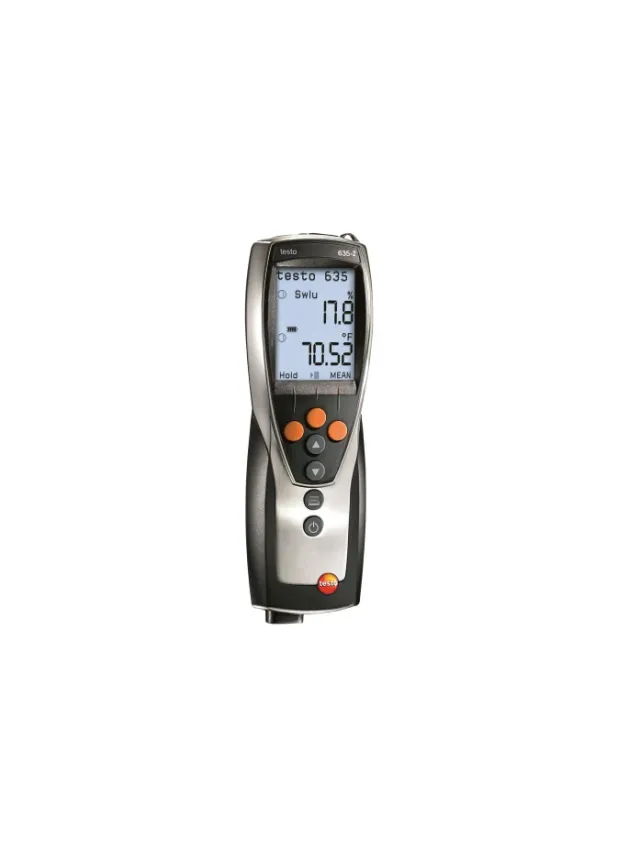 Testo 635-2 - Instrument de măsură pentru umiditate cu memorie şi software pentru PC