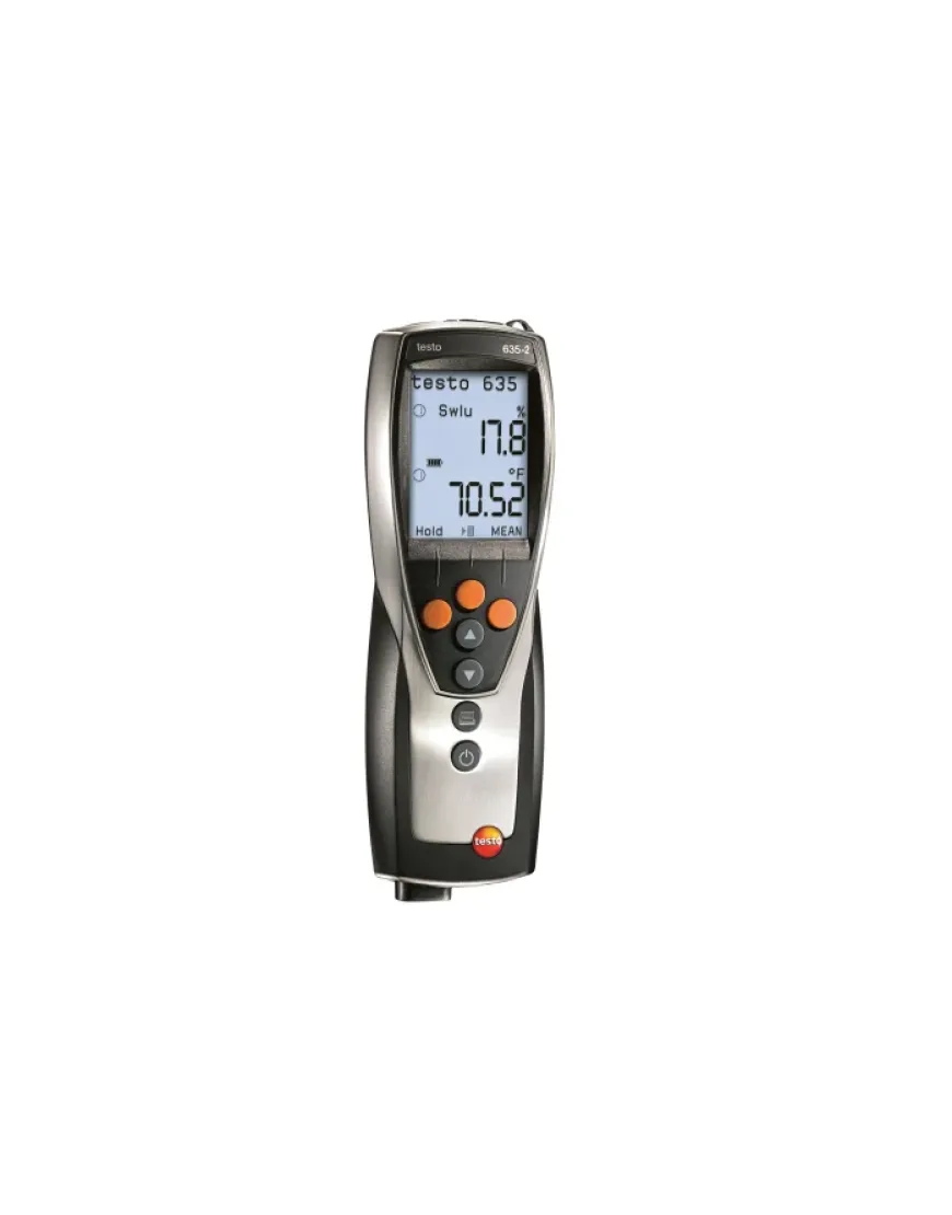 Testo 635-2 - Instrument de măsură pentru umiditate cu memorie şi software pentru PC