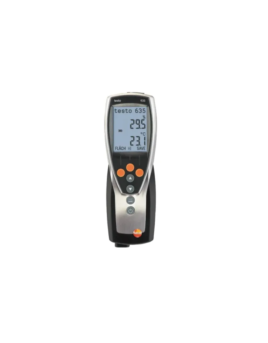 Testo 635-1 - Instrument pentru măsurarea umidităţii şi a temperaturii