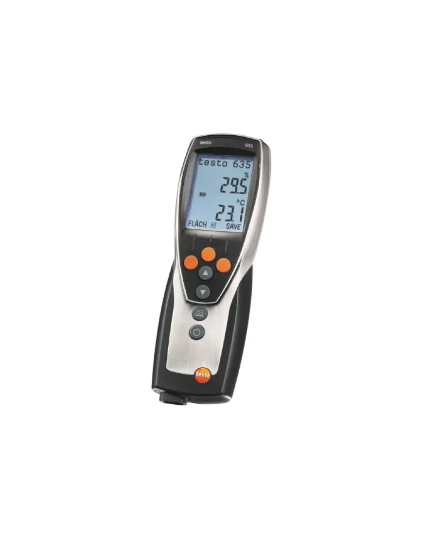 Testo 635-2 pentru măsurarea transmitanței - set termohigrometru