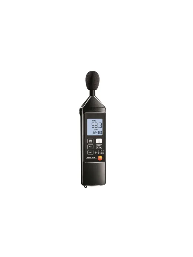 Testo 815 - Instrument de măsură a nivelului de zgomot