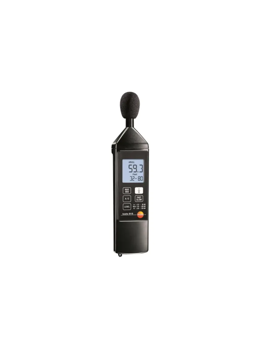 Testo 815 - Instrument de măsură a nivelului de zgomot