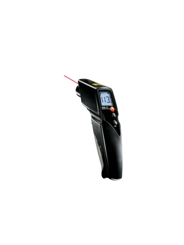 Testo 830-T1 - Termometru infrarosu, marcaj cu punct laser (sistem optic de 10:1)