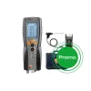 Set 2 testo 340 - Analizor de gaze de ardere cu 4 senzori și accesorii