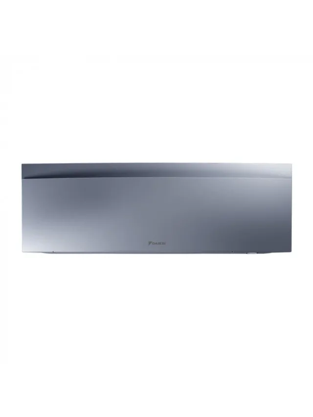 Aparat de aer conditionat Daikin Emura 12000 BTU Argintiu FTXJ35AS-RXJ35A, SEER 8.75 / SCOP 5.15, Pompa de caldura aer-aer, Flash Streamer si Ioni de Argint, Efect Coanda