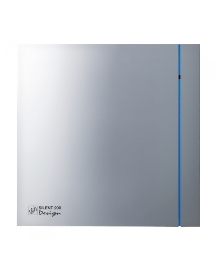 Ventilator de extracție pentru baie Soler & Palau Silent-200 CRZ Silver Design 3C